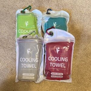 Cooling Towels Set with Carabiners (new)